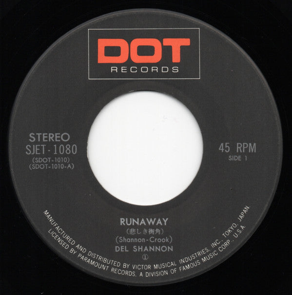 悲しき街角 = Runaway