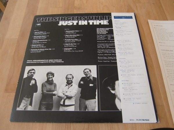 Release: Just In Time-Vinyl-Japan-1980-UPS-2132-P-5728038