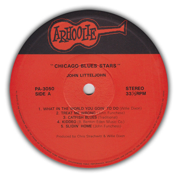 Release: John Littlejohn's Chicago Blues Stars-Vinyl-Japan-None-PA-3050, PA-3050-5401574