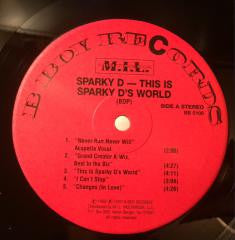Release: This Is Sparky-D's World-Vinyl-US-1997-BB 5108-6856793