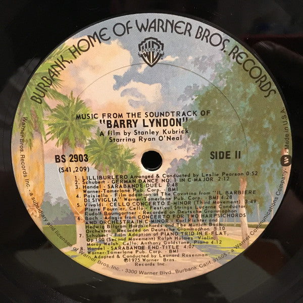 Music From The Soundtrack Of Barry Lyndon