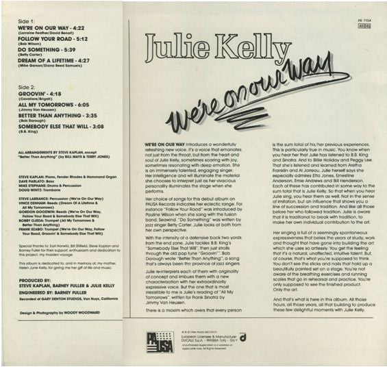 Release: We're On Our Way-Vinyl-Italy-1984-PR 7154-2074817