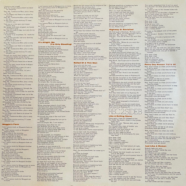 Eleven Years In The Life Of Bob Dylan = ボブ・ディランの歴史