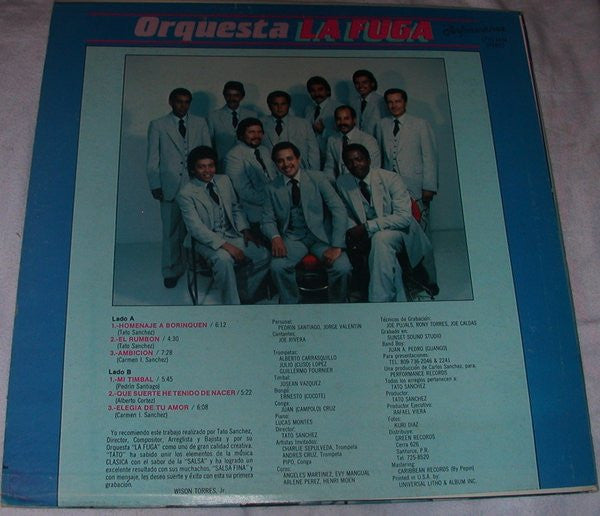 Master Release: Orquesta La Fuga by Orquesta La Fuga