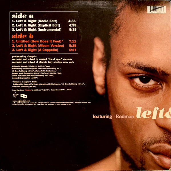 Master Release: Left & Right by D'Angelo