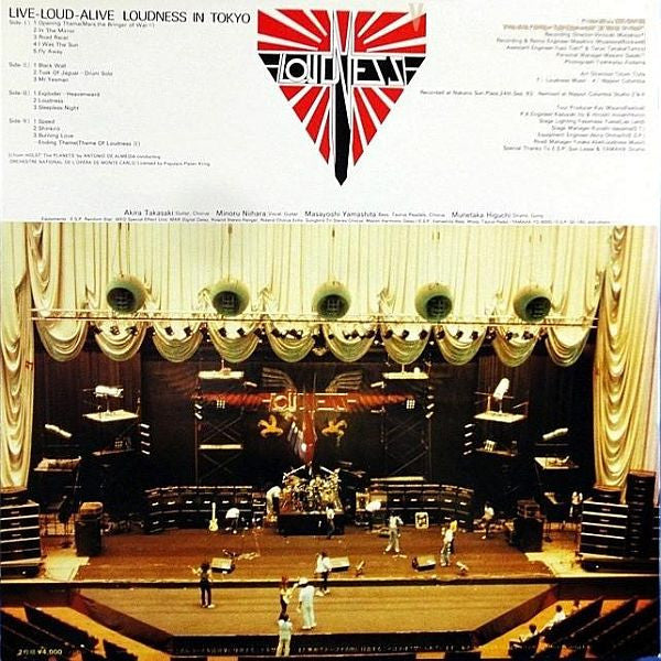 Release: Live-Loud-Alive (Loudness In Tokyo)-Vinyl-Japan-1983-AZ-7173~4-3066125