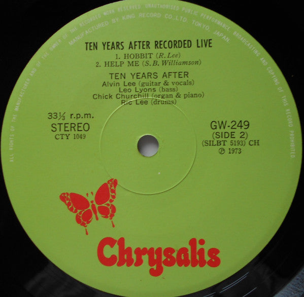 Recorded Live