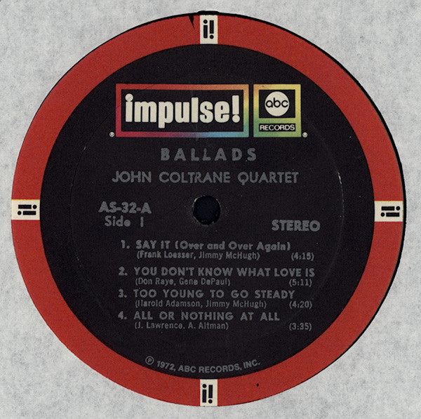 Release: Ballads-Vinyl-US-1972-AS-32, AS-32-5374157