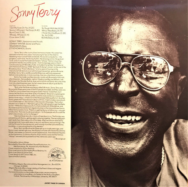 Master Release: I Think I Got The Blues by Sonny Terry