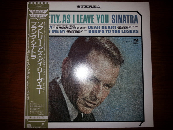 Master Release: Softly, As I Leave You by Frank Sinatra
