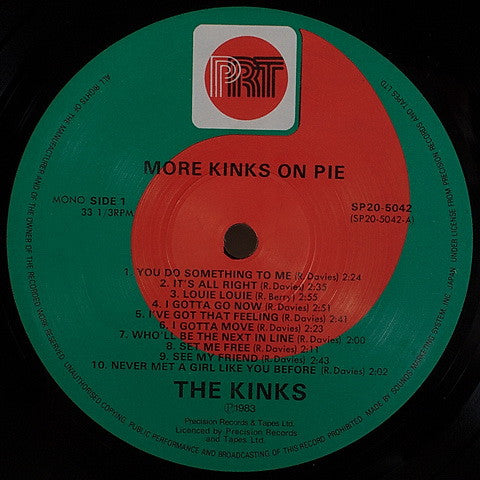 More Kinks On Pie