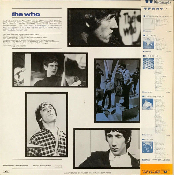 Master Release: The Singles by The Who