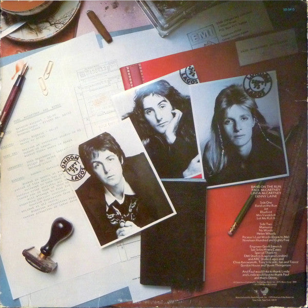 Release: Band On The Run-Vinyl-US-1973-SO-3415-5538743