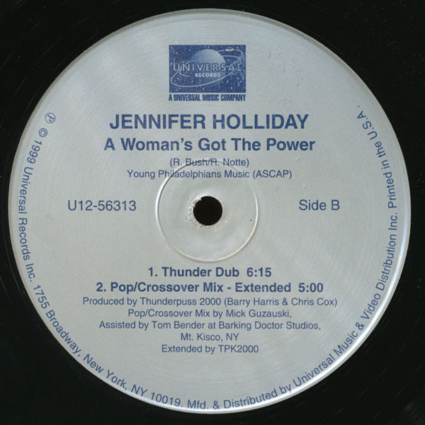 Master Release: A Woman's Got The Power by Jennifer Holliday