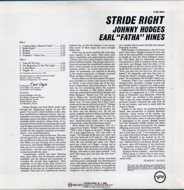 Release: Stride Right-Vinyl-Japan-1993-POJJ-1572-6319754