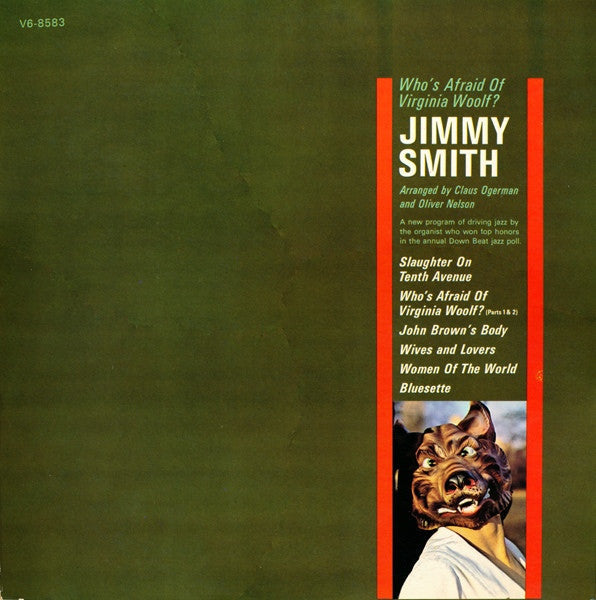 Master Release: Who's Afraid Of Virginia Woolf? by Jimmy Smith