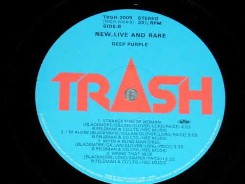 New, Live And Rare