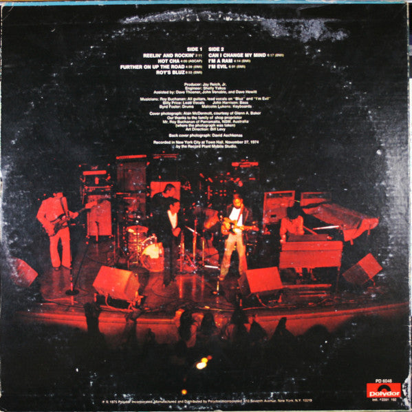 Release: Live Stock-Vinyl-US-1975-PD 6048-7142966