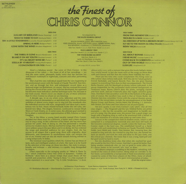 Master Release: The Finest Of Chris Connor by Chris Connor