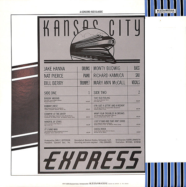 Master Release: Jake Hanna's Kansas City Express by Jake Hanna