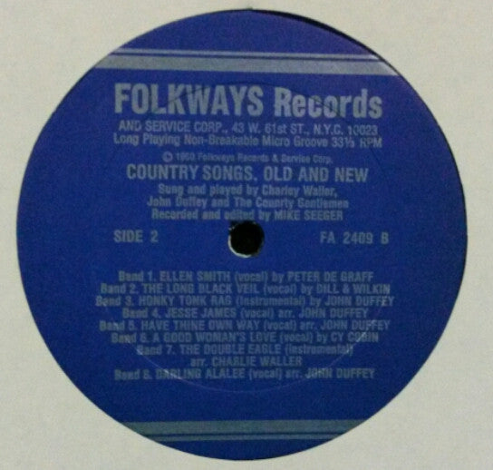Country Songs, Old And New