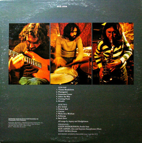 Release: Back Door-Vinyl-US-1973-BS 2716-3481058