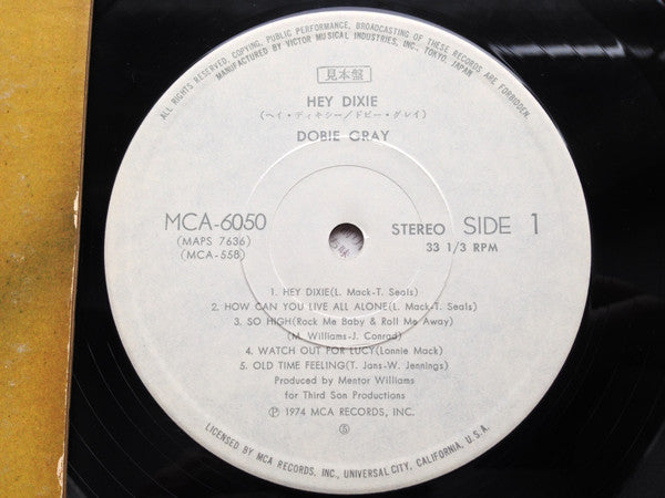 Release: Hey Dixie-Vinyl-Japan-1974-MCA-6050-8487937