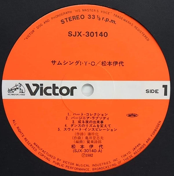 Master Release: サムシングI・Y・O  by Iyo Matsumoto