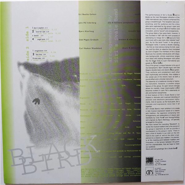 Master Release: Blackbird by Siri's Svale Band