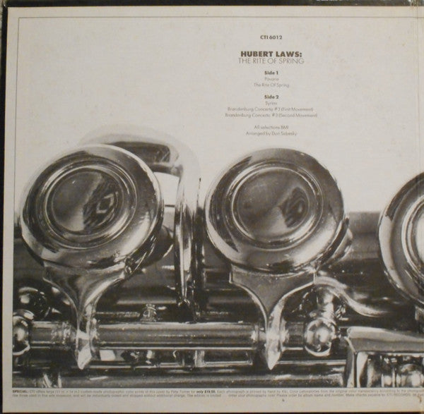 Release: The Rite Of Spring-Vinyl-US-1971-CTI 6012-5503439