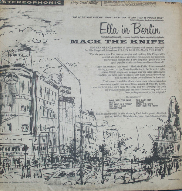 Mack The Knife - Ella In Berlin