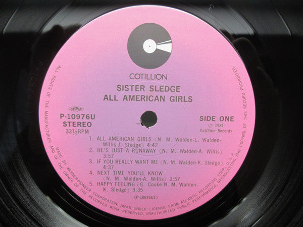Master Release: All American Girls by Sister Sledge