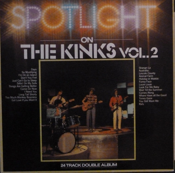 Master Release: Spotlight On The Kinks Vol. 2 by The Kinks