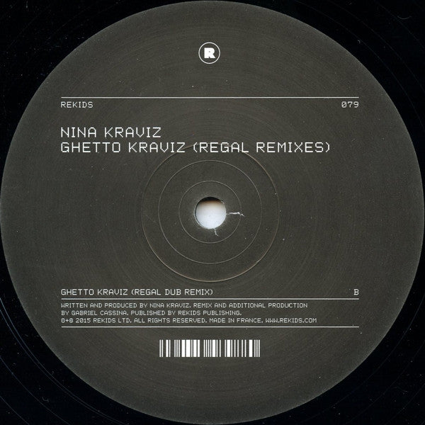 Release: Ghetto Kraviz (Regal Remixes)-Vinyl-UK-2015-REKIDS079-7421317