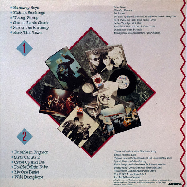 Release: Stray Cats-Vinyl-Japan-1981-25RS-117-4691469