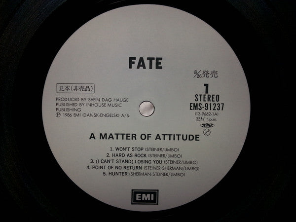A Matter Of Attitude