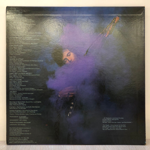Release: Cry Tough-Vinyl-Japan-1976-GP-297-6706657
