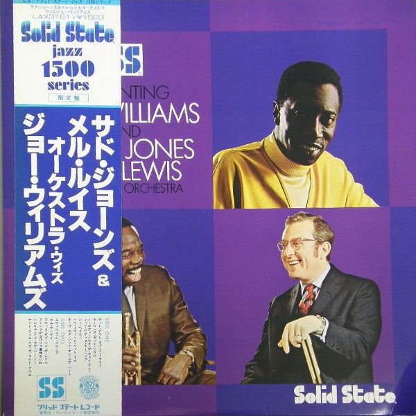 Release: Presenting Joe Williams And Thad Jones • Mel Lewis, The Jazz Orchestra-Vinyl-Japan-1977-LAX-3161, SS 18008-6999587