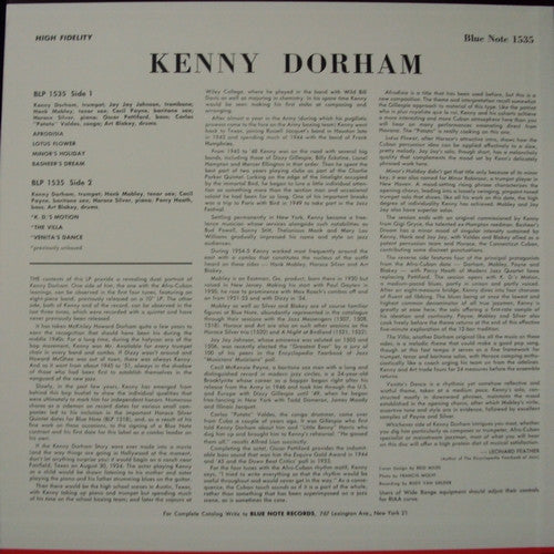 Release: Afro-Cuban-Vinyl-Japan-2012-DBLP-026, BLP 1535, 1535-4623773
