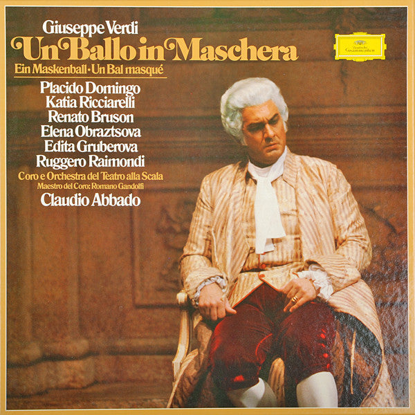 Master Release: Un Ballo In Maschera = Ein Maskenball = Un Bal Masque by Giuseppe Verdi