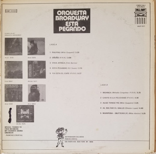 Master Release: Està Pegando by Orquesta Broadway