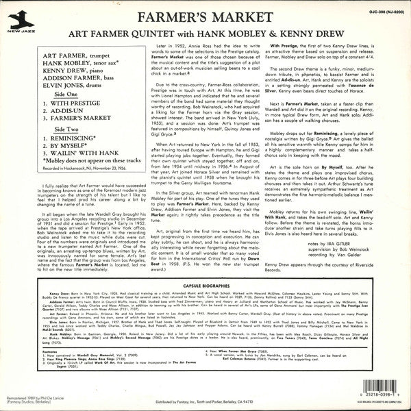 Master Release: Farmer's Market by Art Farmer
