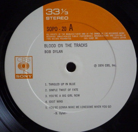 Blood On The Tracks