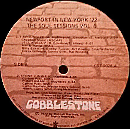 Master Release: Newport In New York '72 - The Soul Sessions, Vol. 6 by Various