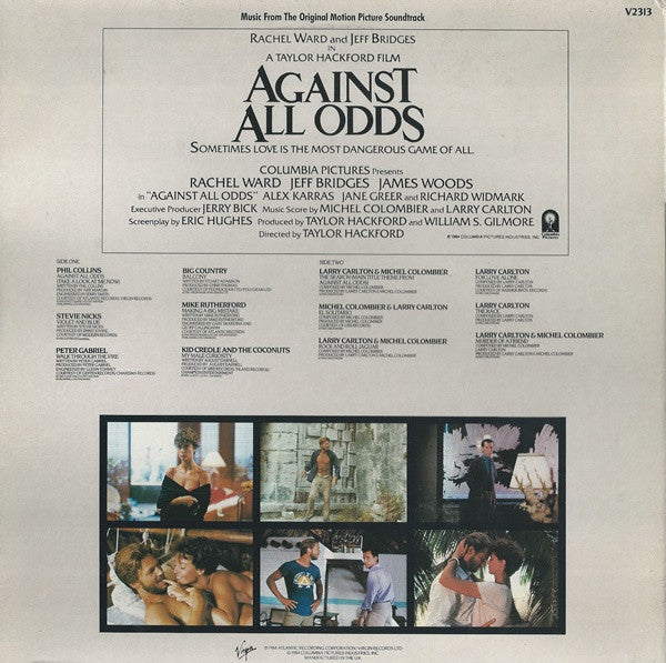 Release: Against All Odds (Music From The Original Motion Picture Soundtrack)-Vinyl-UK-1984-V2313, V 2313-2121627