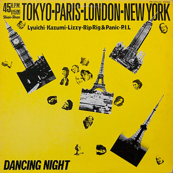 Release: Tokyo-Paris-London-New York, Dancing Night-Vinyl-Japan-1982-YW-7410-AX, YW-7410-AX-2104082