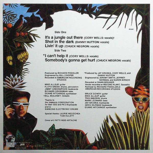 Release: It's A Jungle-Vinyl-US-1983-PB 5001-4981404