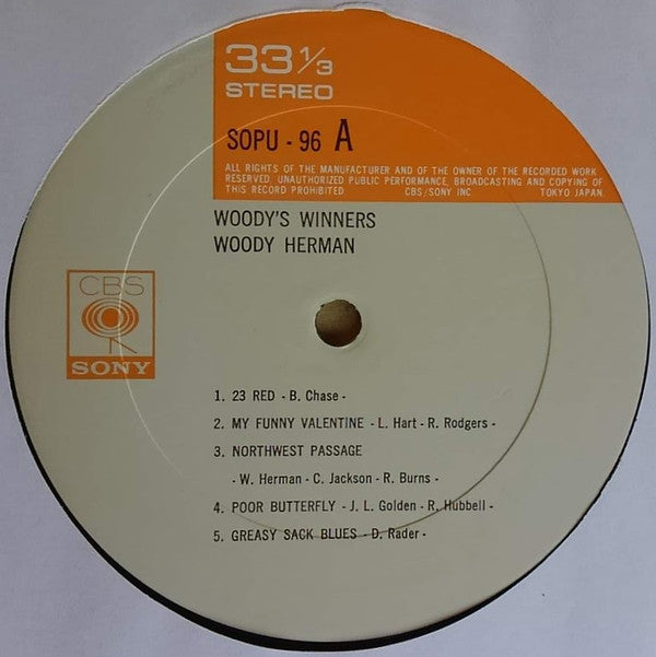 Release: Woody's Winners-Vinyl-Japan-1974-SOPU 96-9213459