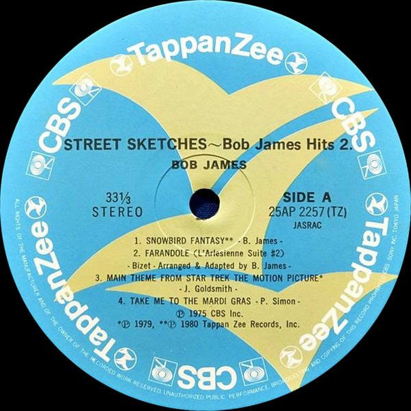 Release: Street Sketches - Bob James Hits 2-Vinyl-Japan-1981-25AP 2257, 25AP 2257-5373960