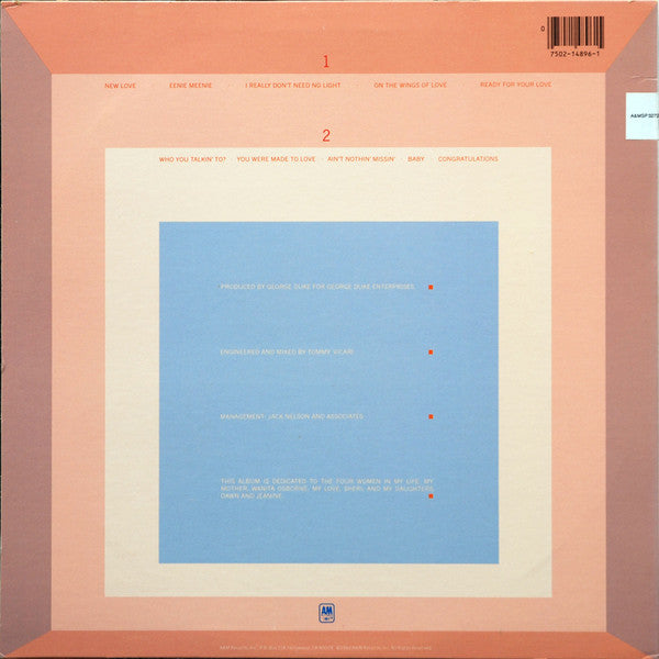 Release: Jeffrey Osborne-Vinyl-US-1982-SP-4896, A&MSP3272-7394295